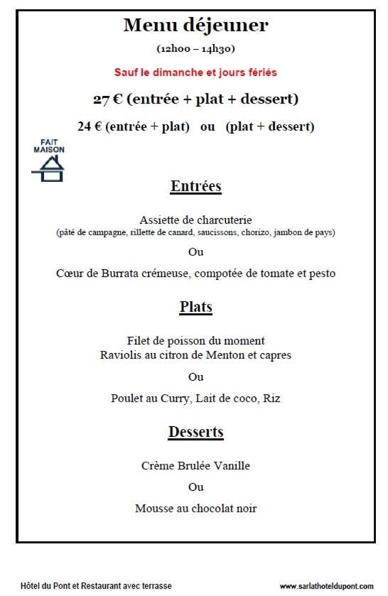 Hotel Du Pont Et Restaurant A Groléjac Eksteriør billede
